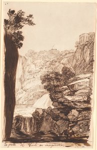 A Tivoli-barlang a képzeletben alkotó: Jens Juel