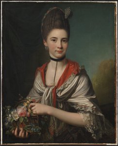 Storp Anna Elisabeth Battier portréja