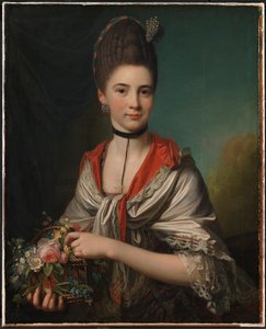 Storp Anna Elisabeth Battier portréja alkotó: Jens Juel