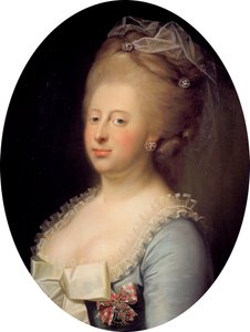 Caroline Matilda, Nagy-Britannia 1751-1775, dán királynő portréja, 1771.