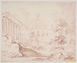 Olasz tájékoztató templommal és templommal alkotó: Jens Petersen Lund