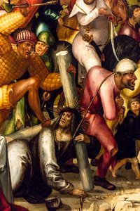 Keresztvivés, 1515 körül (Tempera és olaj, tűlevelű fára)