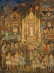Utcai szentély, 1931. alkotó: Jerome Myers
