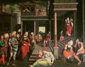 Bemutató a templomban alkotó: Jeronimo Cosida y Ballejo