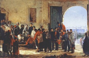 A krími háború: Florence Nightingale nővér a törökországi Scutari kórházban, 1856