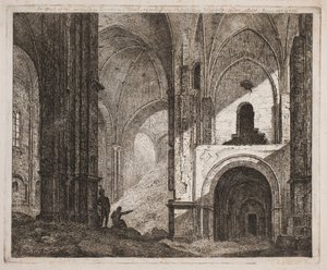 Belső tér ugyanabból az 1806-os romból