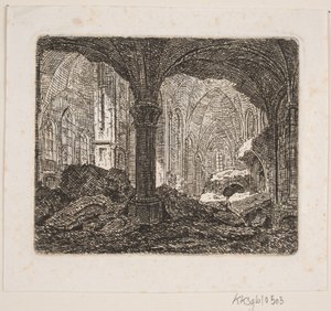 Belső tér ugyanabból az 1806-os romból