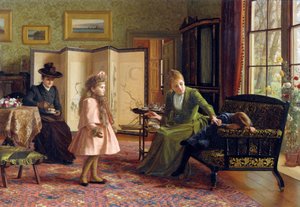 Amikor először találkozunk, Hayllar, Jessica (1858-1940). Olaj, vászon, mérete: 45,7x66