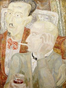 Beszélgetés Cagnesben, c. 1931 (olaj, gessoboard)