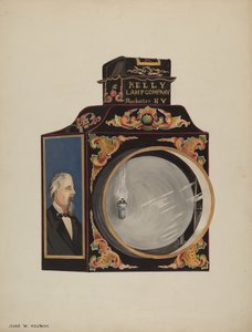 Mozdony fényszóró alkotó: Jessie M. Youngs