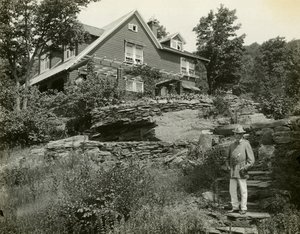 Carroll Beckwith, 1905-1917 körül (zselatin ezüst fotó) alkotó: Jessie Tarbox Beals