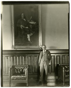 Volt postafőnök, Harry S New, 1905-37 körül alkotó: Jessie Tarbox Beals