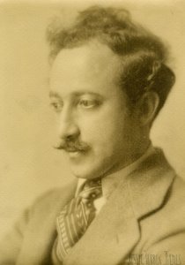 Joseph Auslander, költő, 1925-27 körül (zselatin ezüst fotó) alkotó: Jessie Tarbox Beals