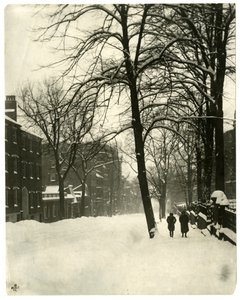 Mt Vernon Street, Boston, 1902-1910 körül (zselatin ezüst fotó) alkotó: Jessie Tarbox Beals