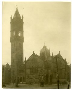 Old South Church, Boston, USA, 1902-1910 körül (zselatin ezüst fotó) alkotó: Jessie Tarbox Beals
