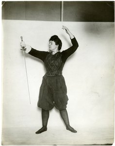 Régi modell, 1905-1918 körül (zselatin ezüst fotó) alkotó: Jessie Tarbox Beals