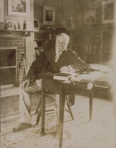 William Dean Howells (1837-1920) portréja 1918-20 alkotó: Jessie Tarbox Beals