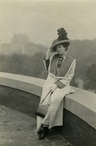 Viola Allen, 1920-30 körül (zselatin ezüst fotó) alkotó: Jessie Tarbox Beals