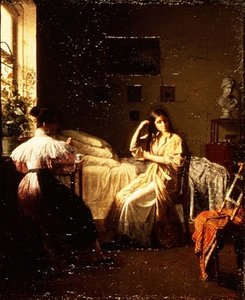 Barátok (olaj, vászon) alkotó: Jevgraf Fiodorovitch Krendovsky