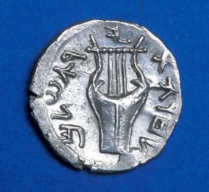 Érme a Bar Kochba lázadásból, 134-135 (fém)