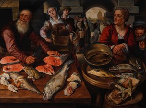 Halpiac, 1568 (olaj, balti tölgy) alkotó: Joachim Beuckelaer