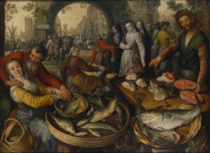 Halpiac az Ecce Homoval, 1570 alkotó: Joachim Beuckelaer