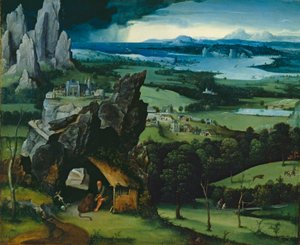 Táj Szent Jeromossal, 1516-7