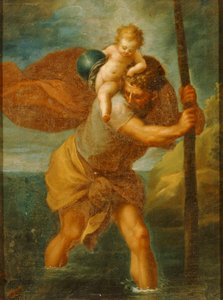 Szent Kristóf (festmény) alkotó: Joachim Patenier or Patinir