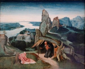 Szent Jeromos a vadonban, 1530