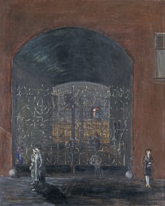 Utcai jelenet alkotó: Joachim Ringelnatz