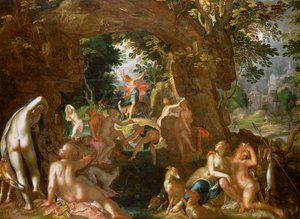 Diana és Actaeon, 1607 (panel)