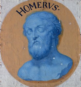 Homérosz, c. 1670. alkotó: Joachim von Sandrart