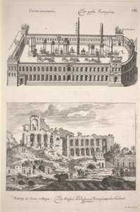 Illusztráció Joachim von Sandrart "Des Alten und Neuen Roms Grosser Schau-Platz"-ból alkotó: Joachim von Sandrart