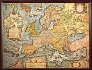 Európa térképe 1686, Joan Blaeu
