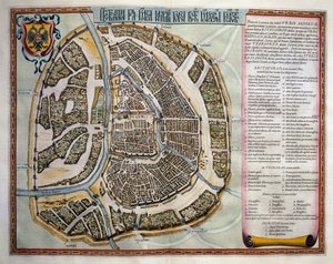 Moszkva, II. kötet, Atlas Maior, Joan Blaeu (1596-1673), rézmetszet, Amszterdam alkotó: Joan Blaeu