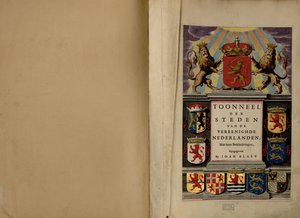 Toneel az Egyesült Hollandia városairól, leírásukkal alkotó: Joan Blaeu