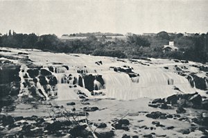 Piracicaba-vízesés, 1895 alkotó: Joao Pompe