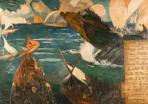 Mallorca meghódítása alkotó: Joaquim Mir i Trinxet