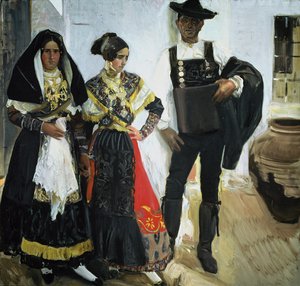Szalamancaiak alkotó: Joaquin Sorolla y Bastida
