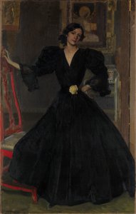 Sorolla fekete hölgye alkotó: Joaquín Sorolla