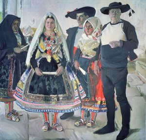 Tipikus Lagarterans alkotó: Joaquin Sorolla y Bastida