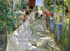 A vitorla javítása, 1896