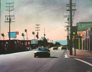 San Fernando Valley 11, 2012 körül (akril, tábla) alkotó: Joby Hickey