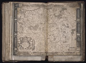 Új Lengyelország körvonalazás Lengyelország térképe, c. 1629-1630