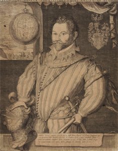 Sir Francis Drake portréja,