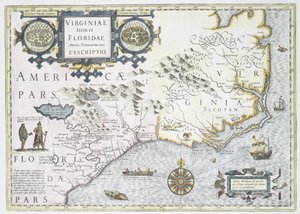 Amerika Virginia és Florida tartományának új leírása, 1636