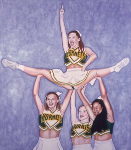 Lets go Hornets #1 Igen!, 2002 (olaj és akril, vászon)
