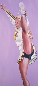 Oregon Ducks Cheerleader, 2002