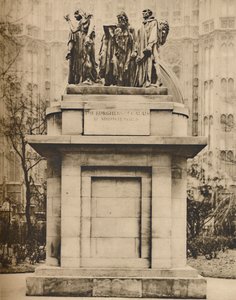 A calais-i polgárok a Victoria Tower Gardensben, 1935.