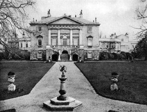 The White Lodge in Richmond Park, London, 1926-1927.